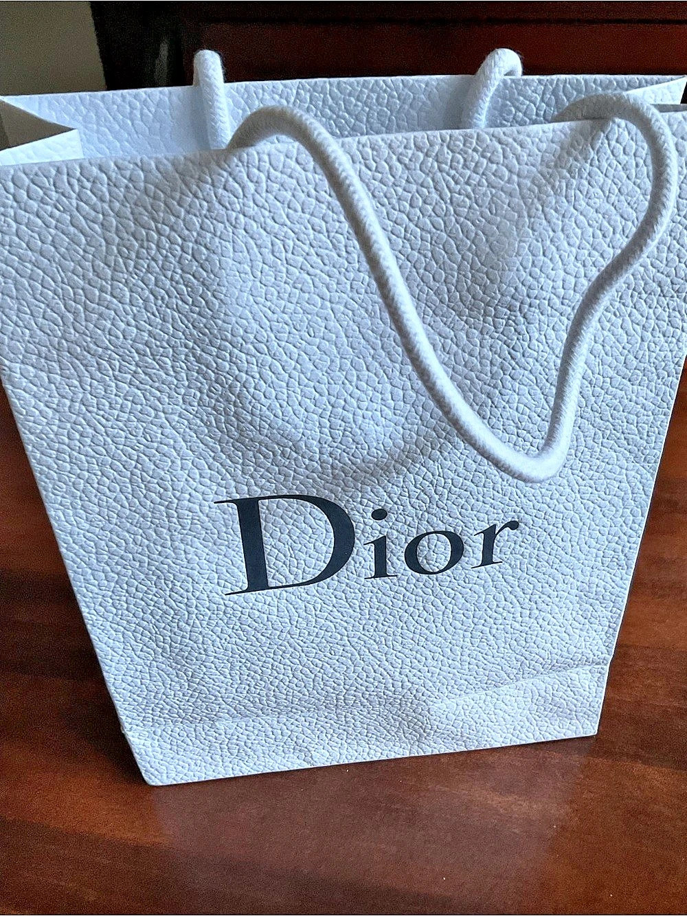 Dior White Gift Bags